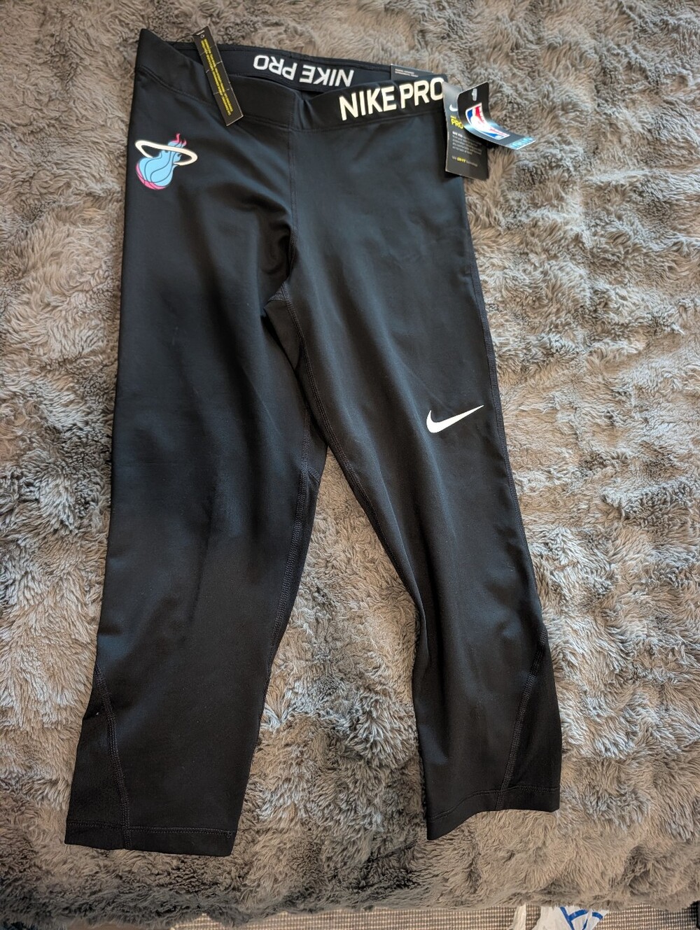 Miami Heat Nike Pro Leggings